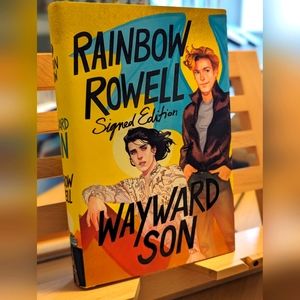 Carry On & Wayward Son (Signed) by Rainbow Rowell (Paperback and Hardcover book)